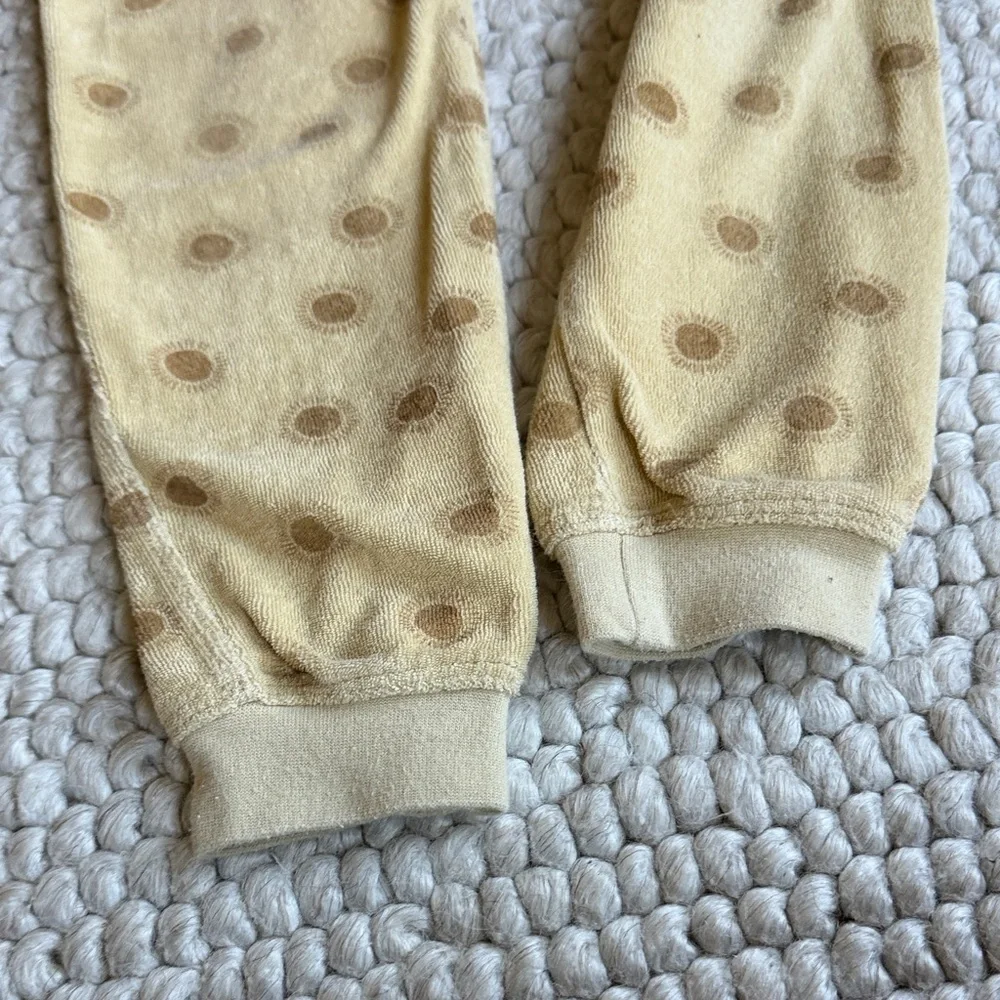 Rylee + Cru yellow sunshine joggers 4-5